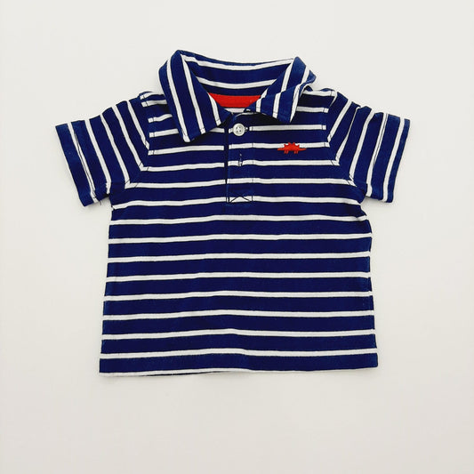 Camiseta Tipo Polo a rayas marca Carters