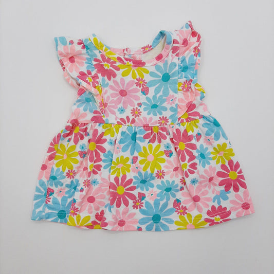 Vestido Flores NB marca Carters