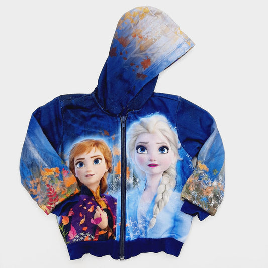 Chaqueta azul de frozen