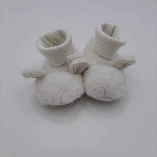 Zapatos Peluche blanco Talla 0