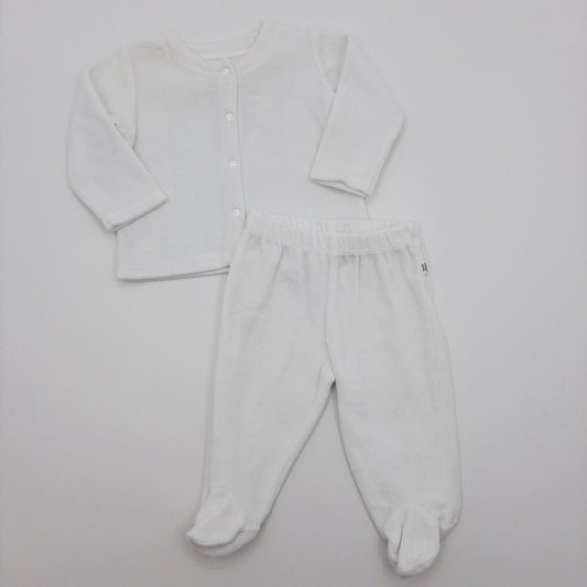 Conjunto blanco marca Baby Fresh