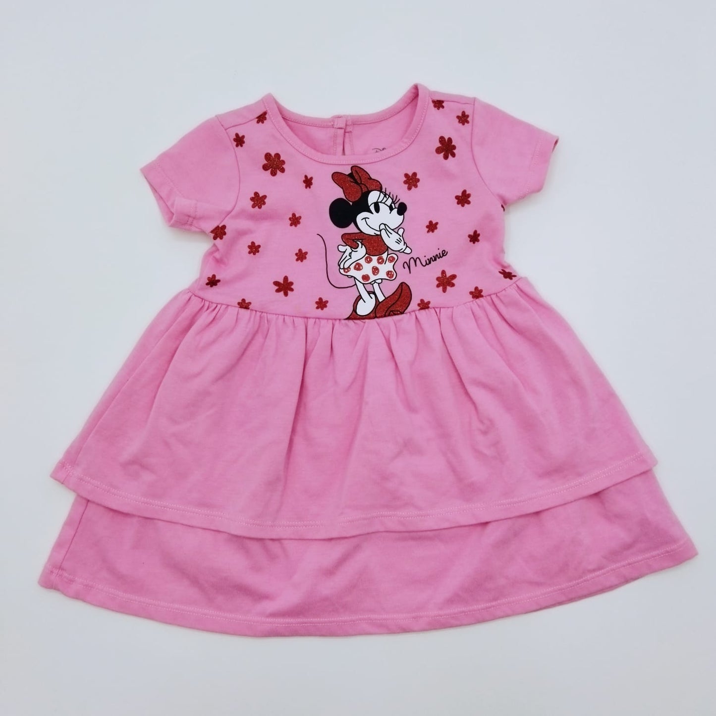 Vestido Minnie mouse niña talla 6-9M marca Disney Baby