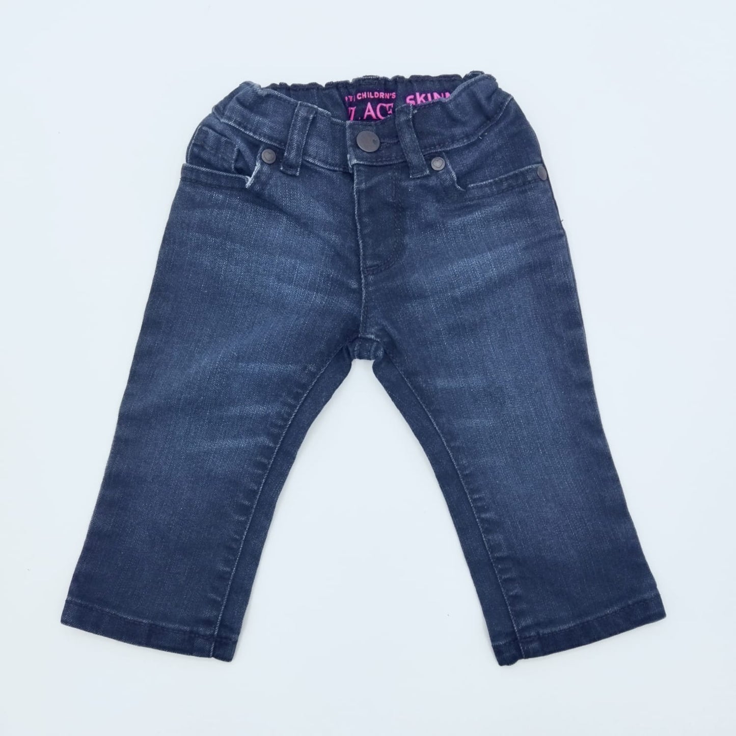 Pantalon jeans azul 6-9M marca The Childrens Place