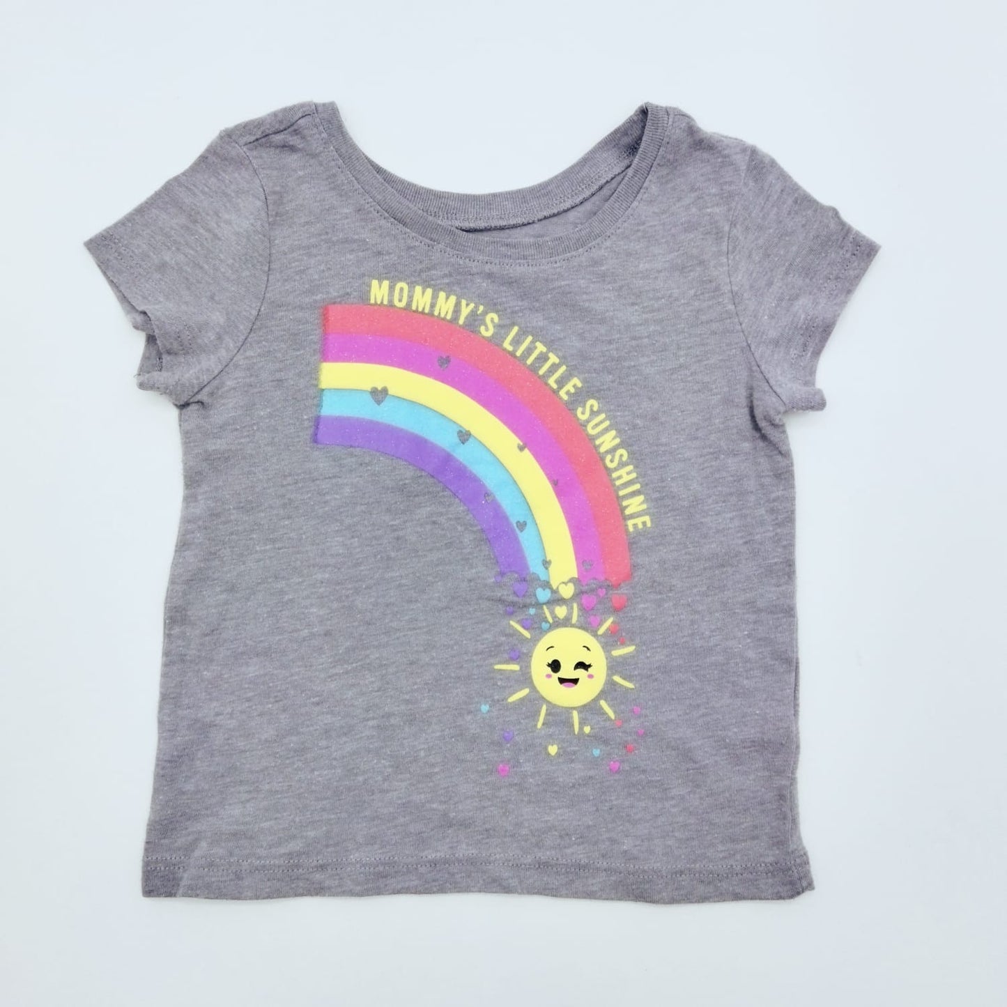 Blusa gris 12-18M marca The Childrens Place