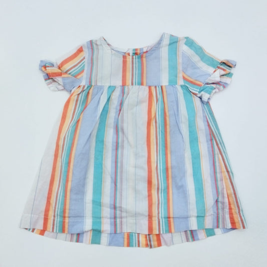 Vestido rayas de colores 6M marca Baby Yampi