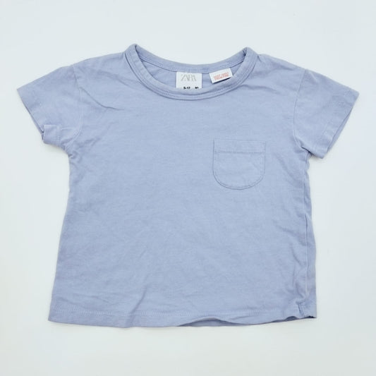 Blusa morada 9-12M marca Zara