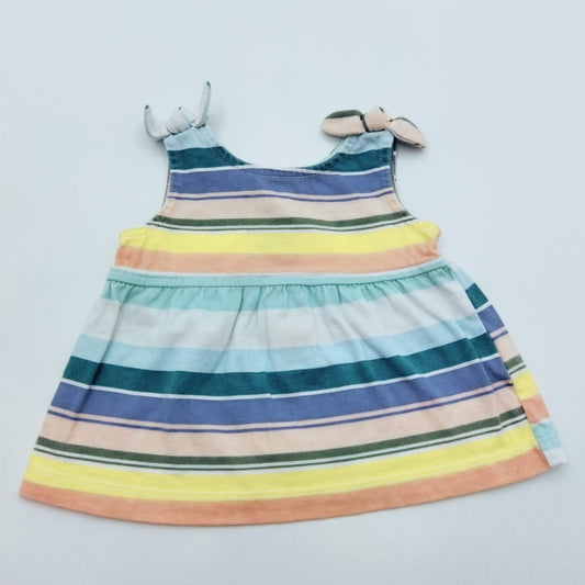 Vestido rayas de colores 3M marca Carters