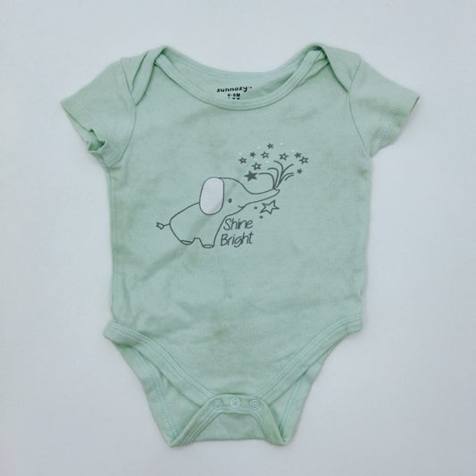 Body verde elefante 6-9M