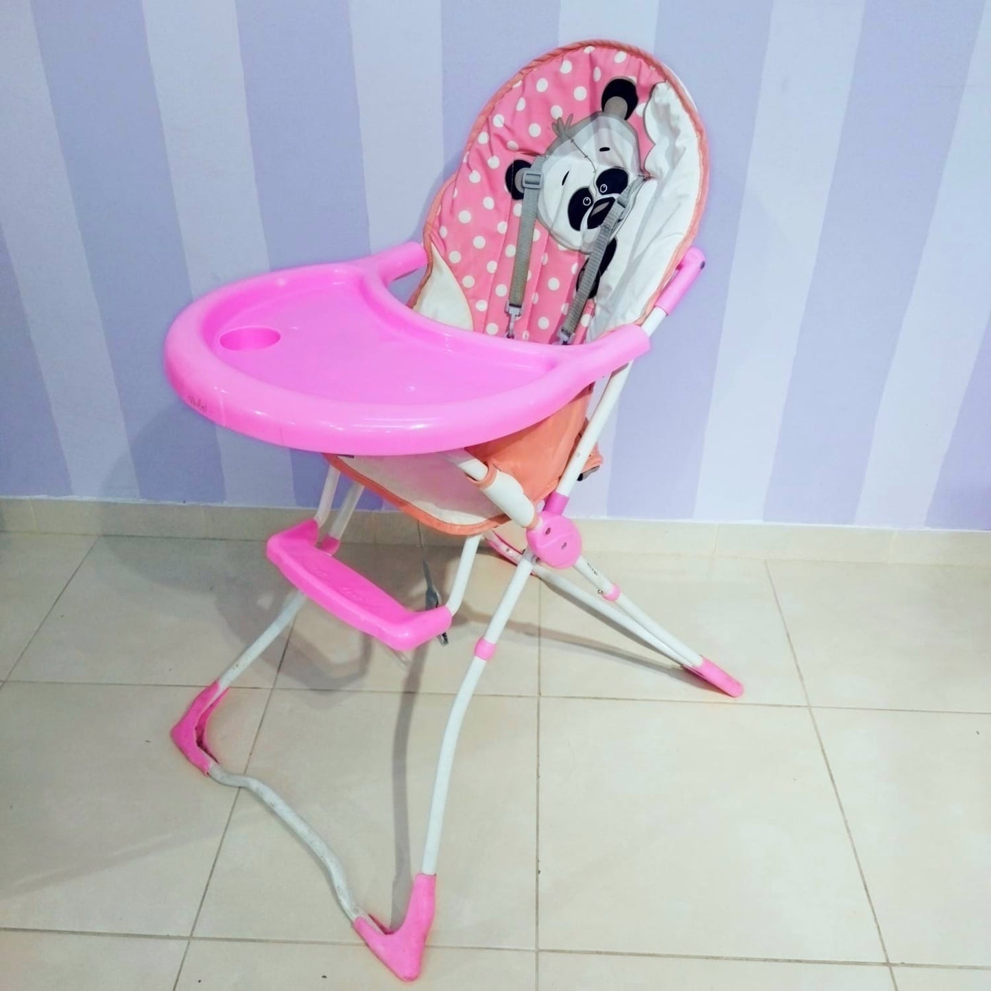 Silla de Comer MLU-1064 Rosada