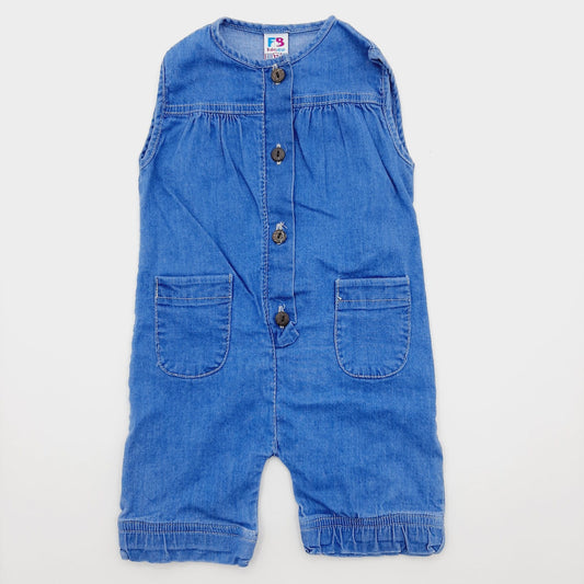 Overol de jeans 12M marca F&B