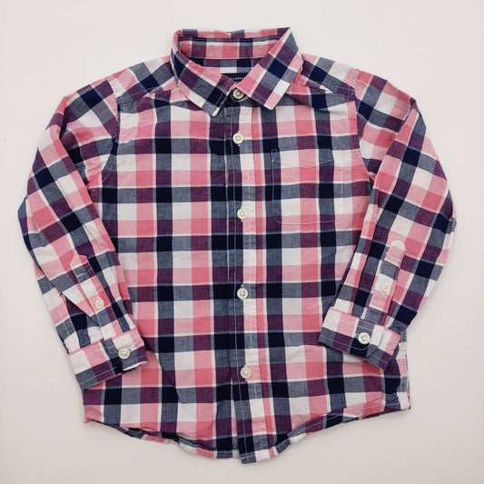 Camisa de cuadros 5T marca The Childrens Place