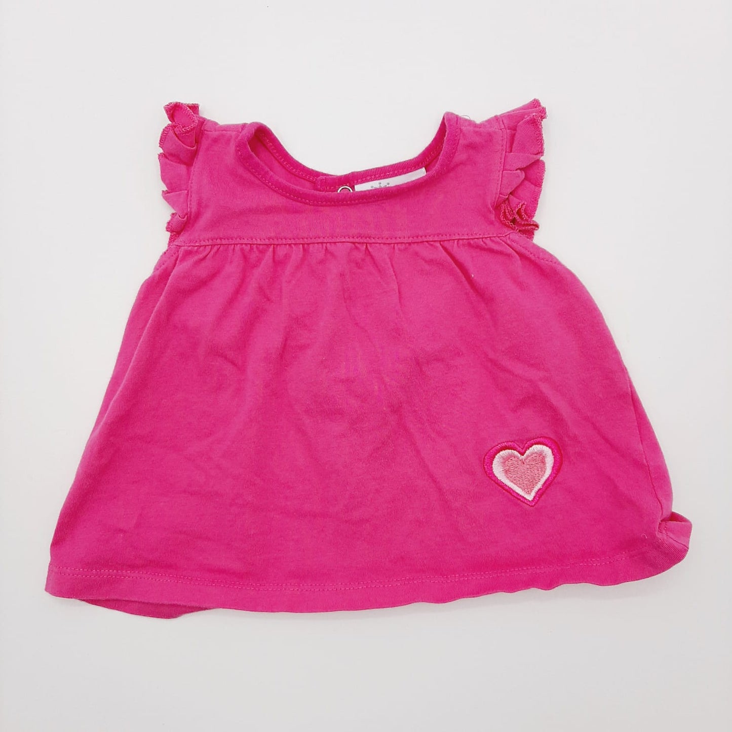 Blusa rosada de corazon 6M marca Epk