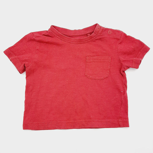 Camiseta roja 6M marca Baby Yampi