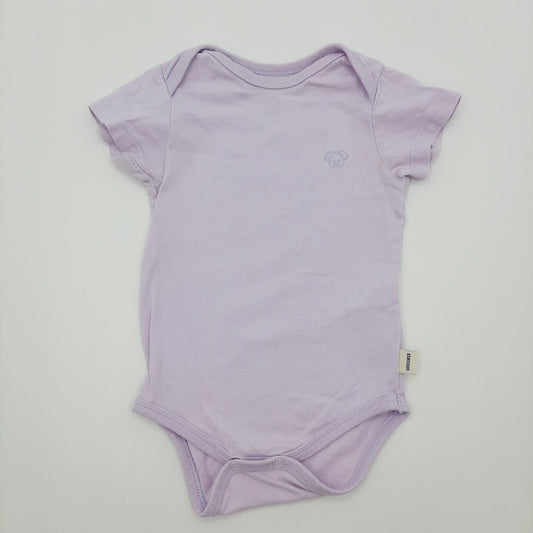 Body morado 6-9M marca Offcorss