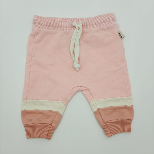 Pantalon rosado 0-3M marca Offcorss