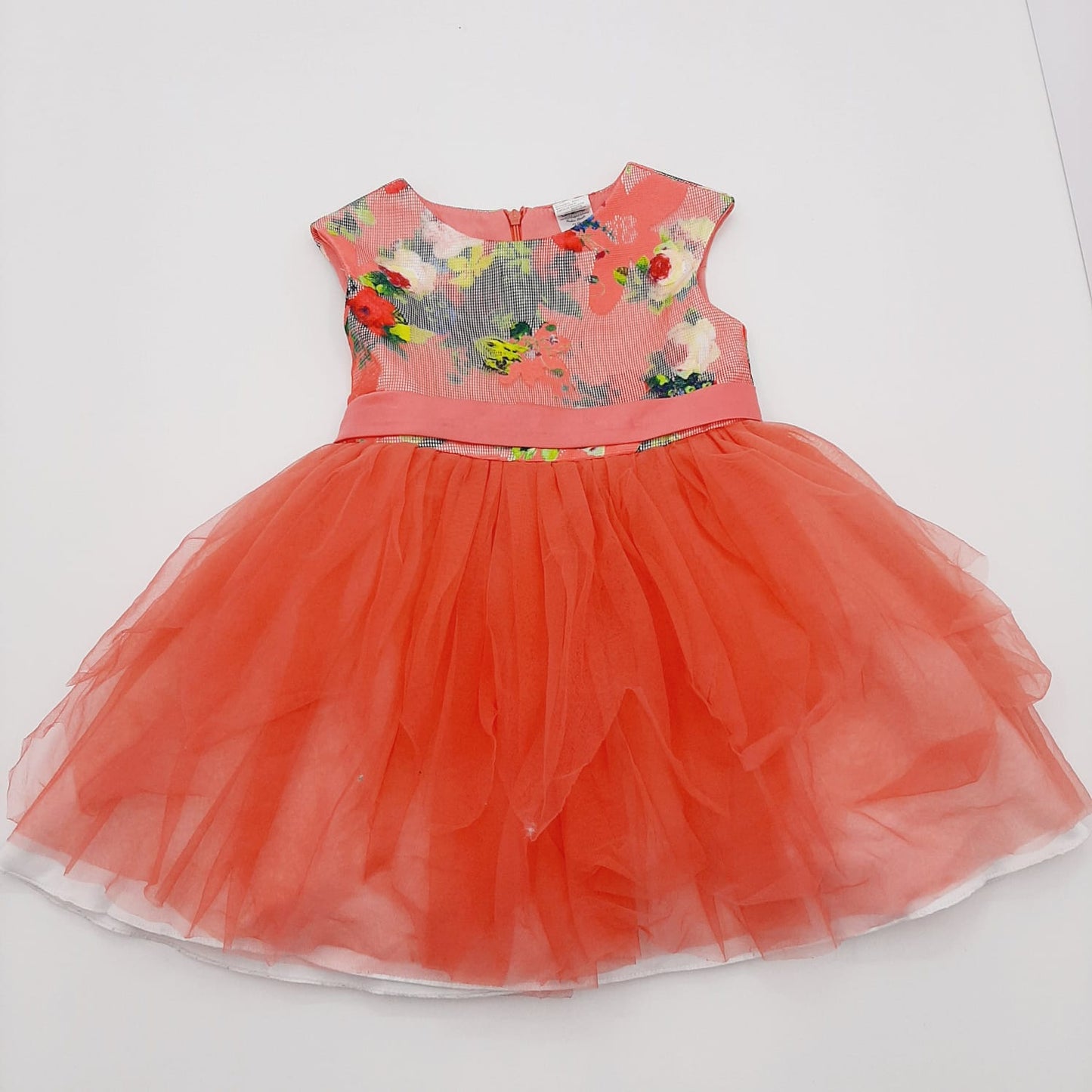 Vestido elegante salmon 2T