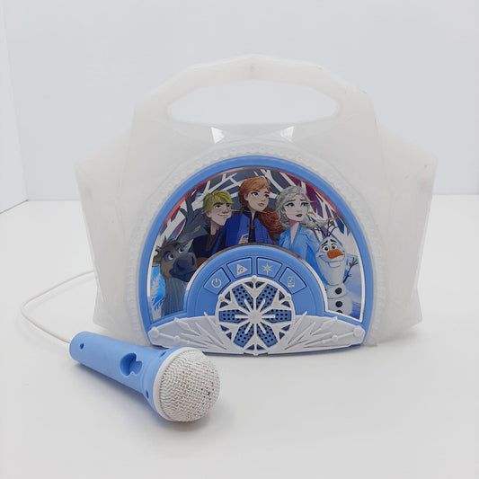 Boombox con microfono musical de Frozen