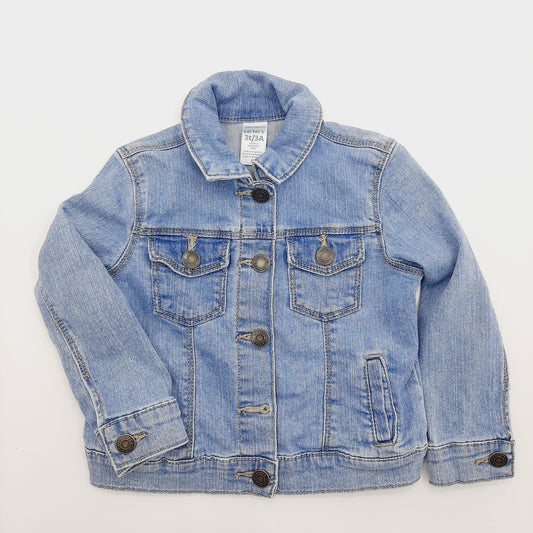 Chaqueta Jean con bolsillo 3T Marca Carters