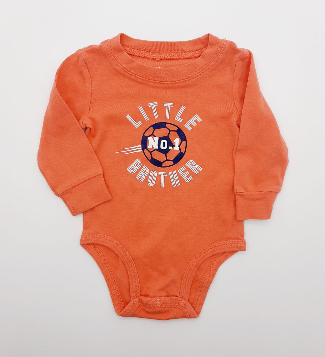 Body Naranja de balon 6M Marca Carters