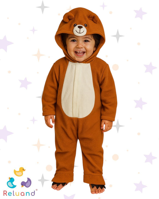 Disfraz para bebé Oso, marca Fantastic Night, talla 18 a 24 meses.