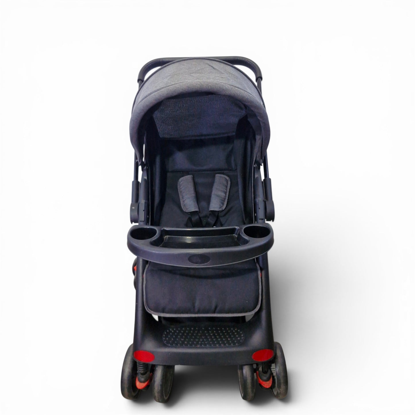 Coche Jumpy Premium Gris Oscuro — 3 Posiciones de Reclinado | Usado