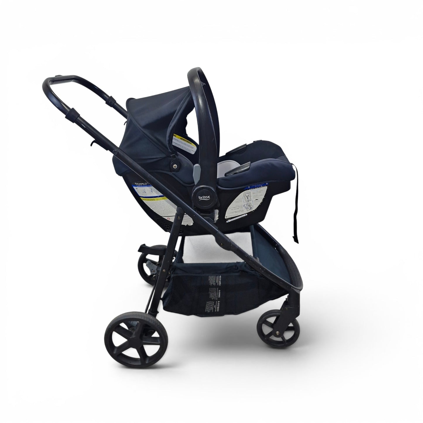 Coche Britax Brook Negro con Silla de Carro — Travel System | Usado