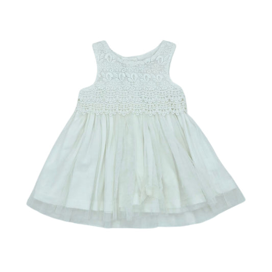 Vestido elegante para bebe niña — Talla 3 a 6 meses | Usado