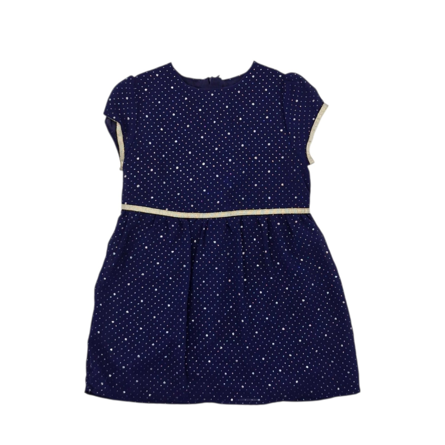 Vestido elegante azul para niña — Talla 18 a 24 meses | Usado