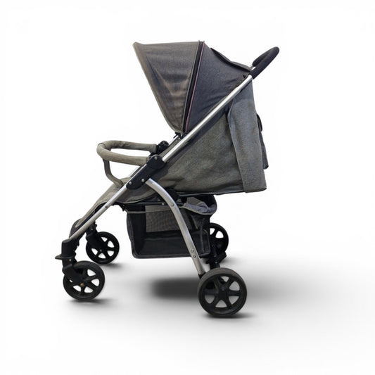 Coche Paseador Bium Born to Be Happy Gris — Con Capota y Bolsillo | Usado Estado Regular
