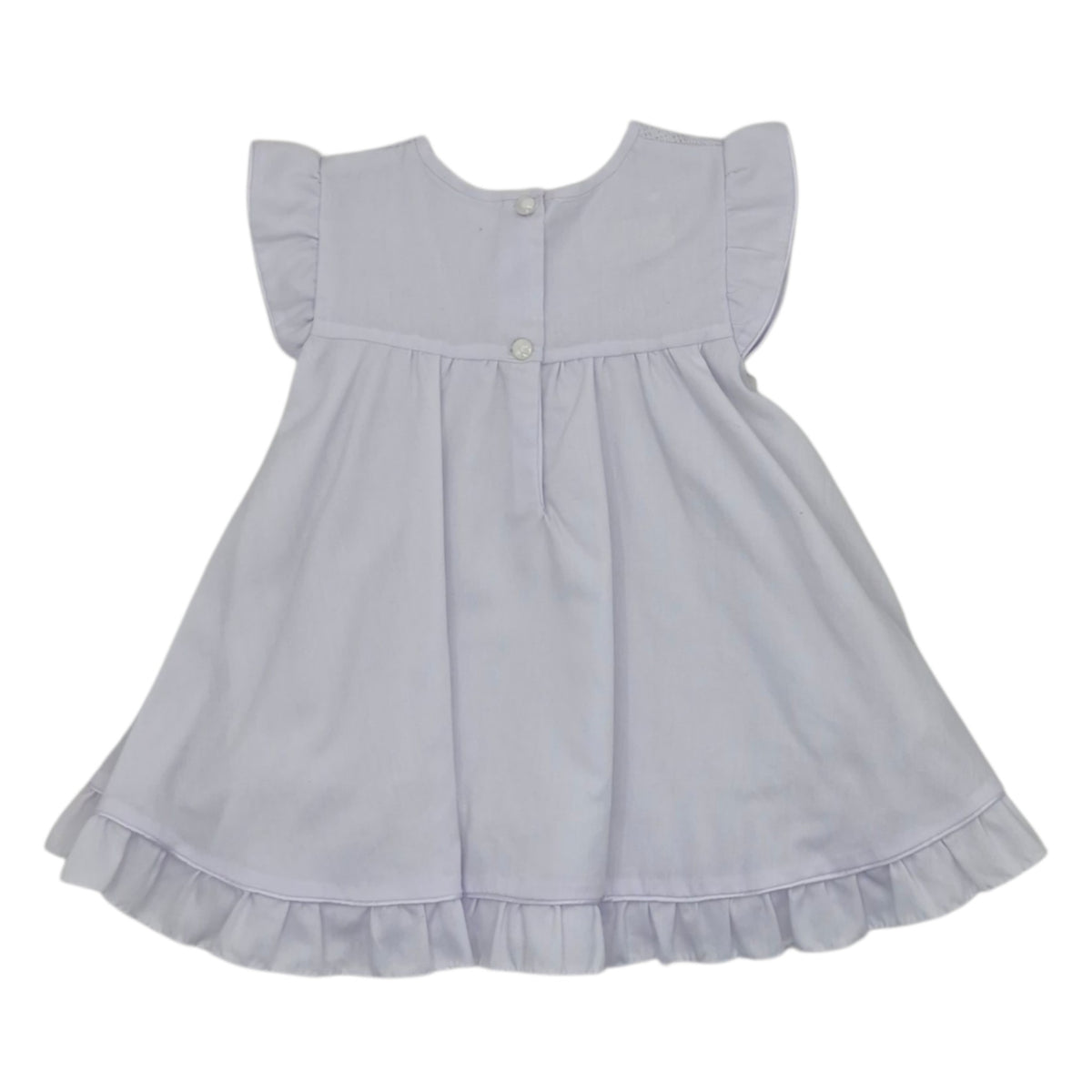 Vestido de bautizo blanco — Talla 12 a 18 meses | Usado