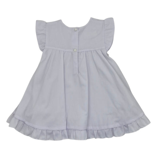 Vestido de bautizo blanco — Talla 12 a 18 meses | Usado