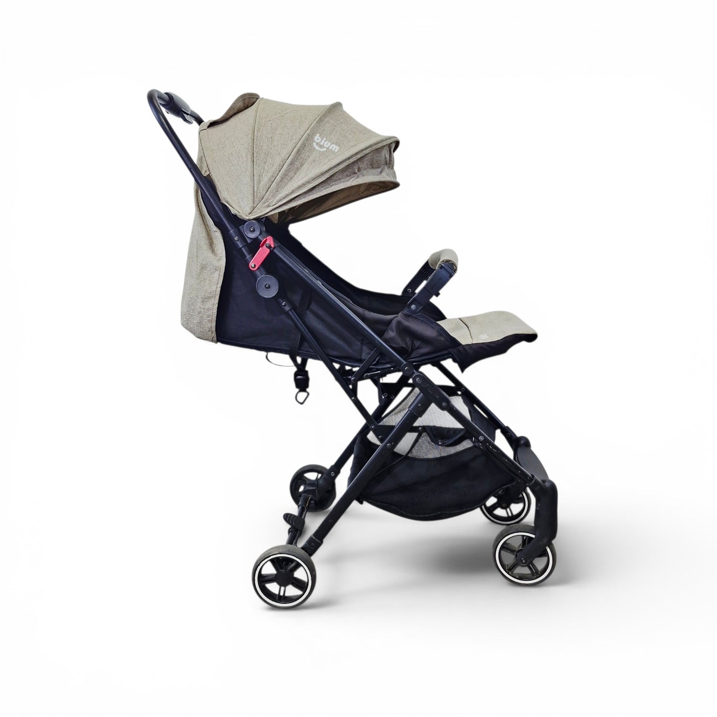 Coche Paseador Bium Miku Tipo Maleta Color Beige | Usado