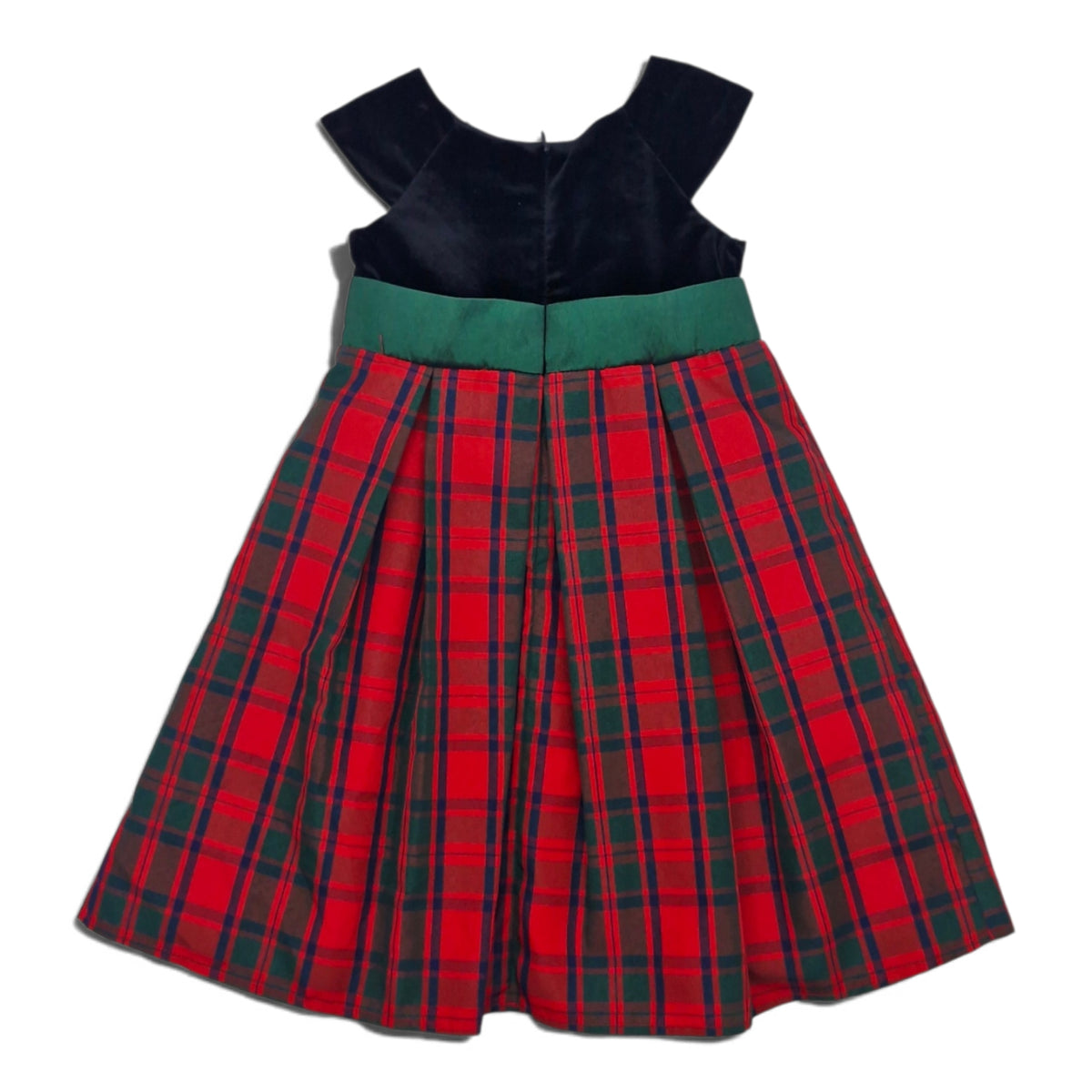 Vestido largo estilo escoces — Talla 3T | Usado