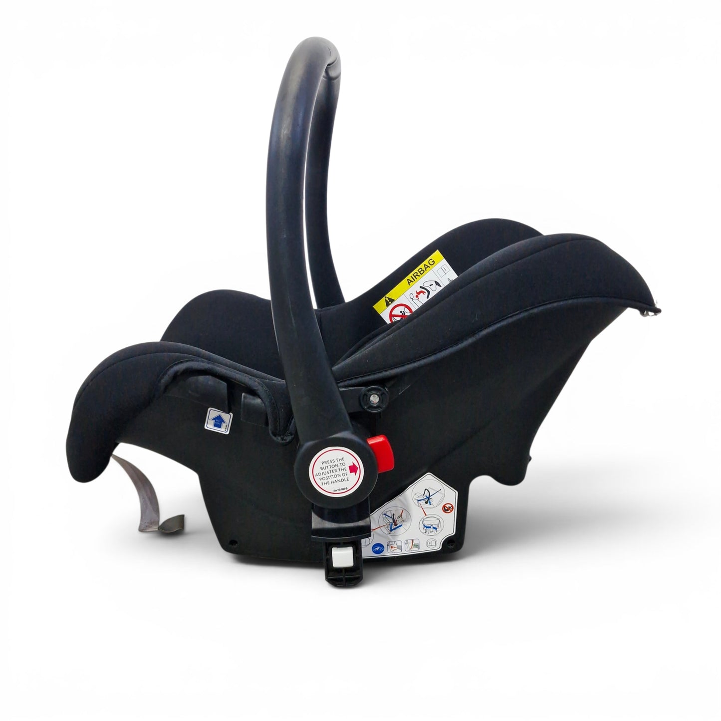Silla de Carro Tipo Huevito Cynebaby Negra — 0 a 13 kg | Usada