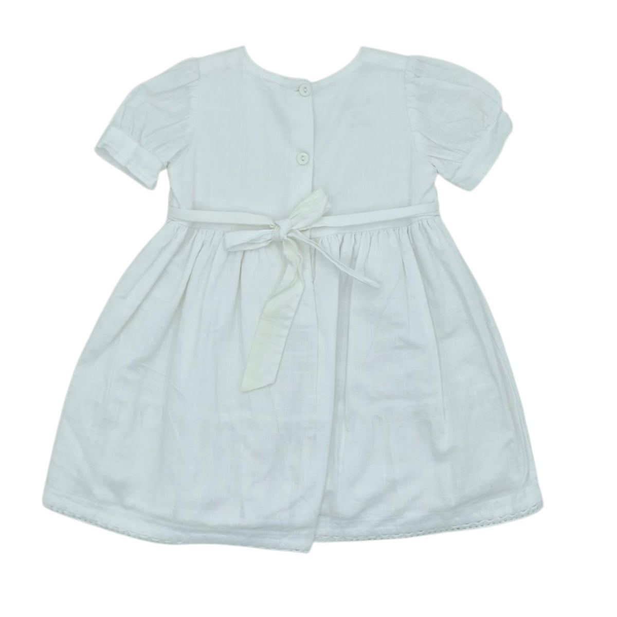 Vestido de bautizo de lino — Talla Talla 2T | Usado