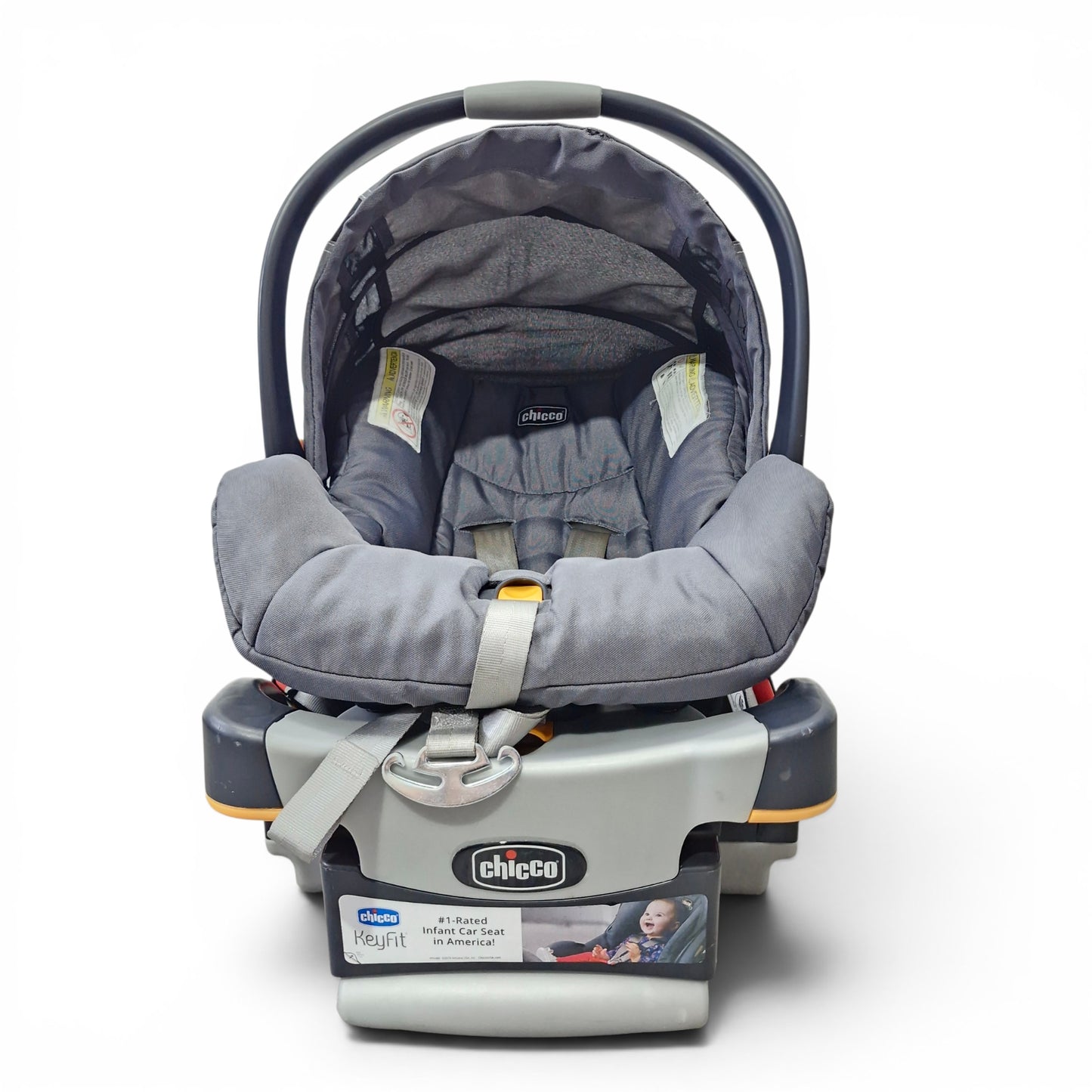 Coche Chicco Mini Bravo Sport Travel System Carbon Gris con Silla de Carro | Usado