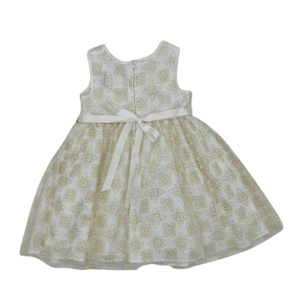Vestido de gala sin manga — Talla 6 a 12 meses | Usado