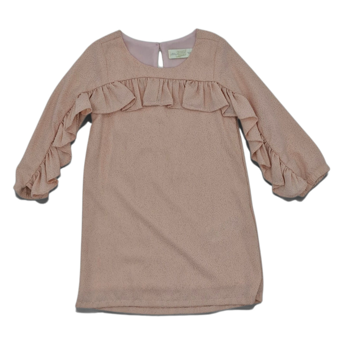 Vestido elegante manga larga — Talla 12 a 18 meses | Usado