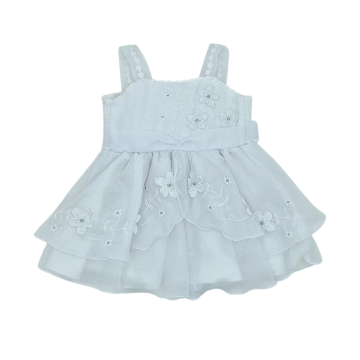 Vestido elegante de tiras — Talla 0 a 3 meses | Usado