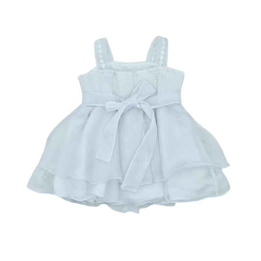 Vestido elegante de tiras — Talla 0 a 3 meses | Usado