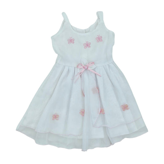 Vestido blanco elegante de tiras — Talla Talla 2T | Usado