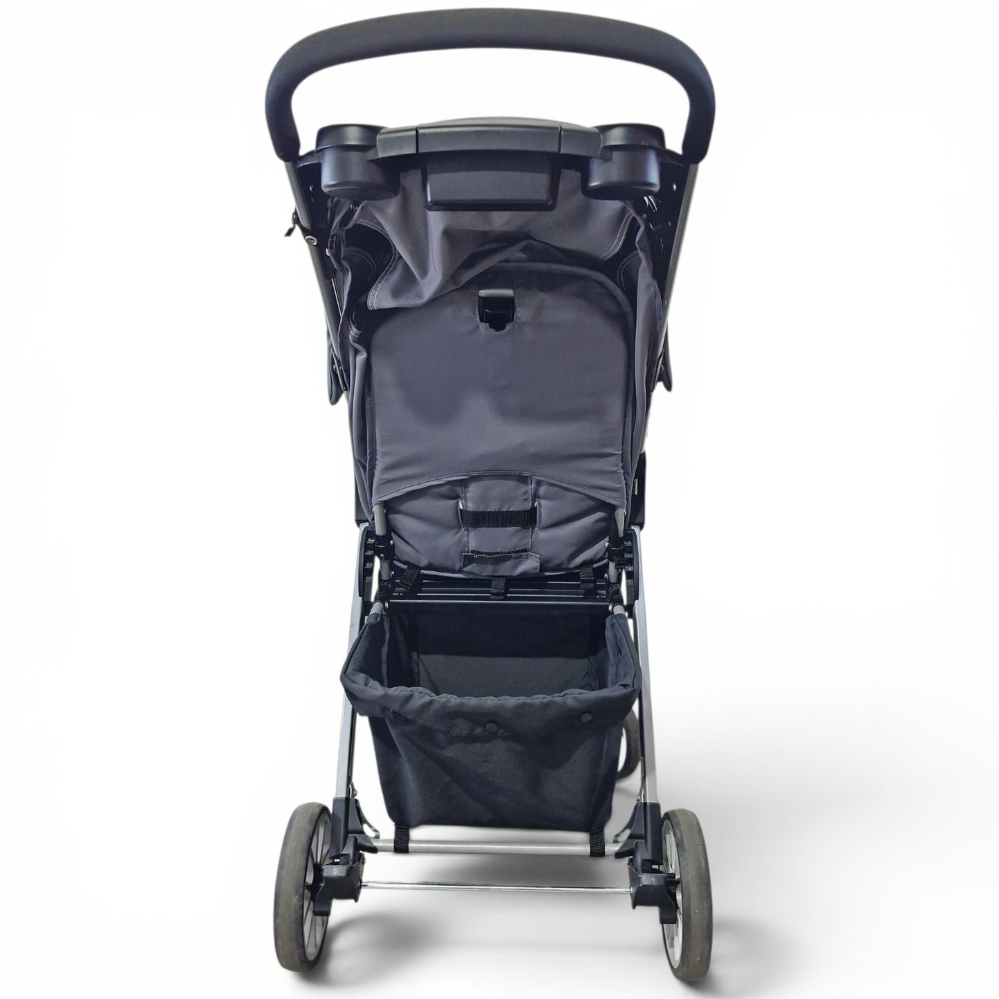 Coche Chicco Mini Bravo Sport Travel System Carbon Gris con Silla de Carro | Usado