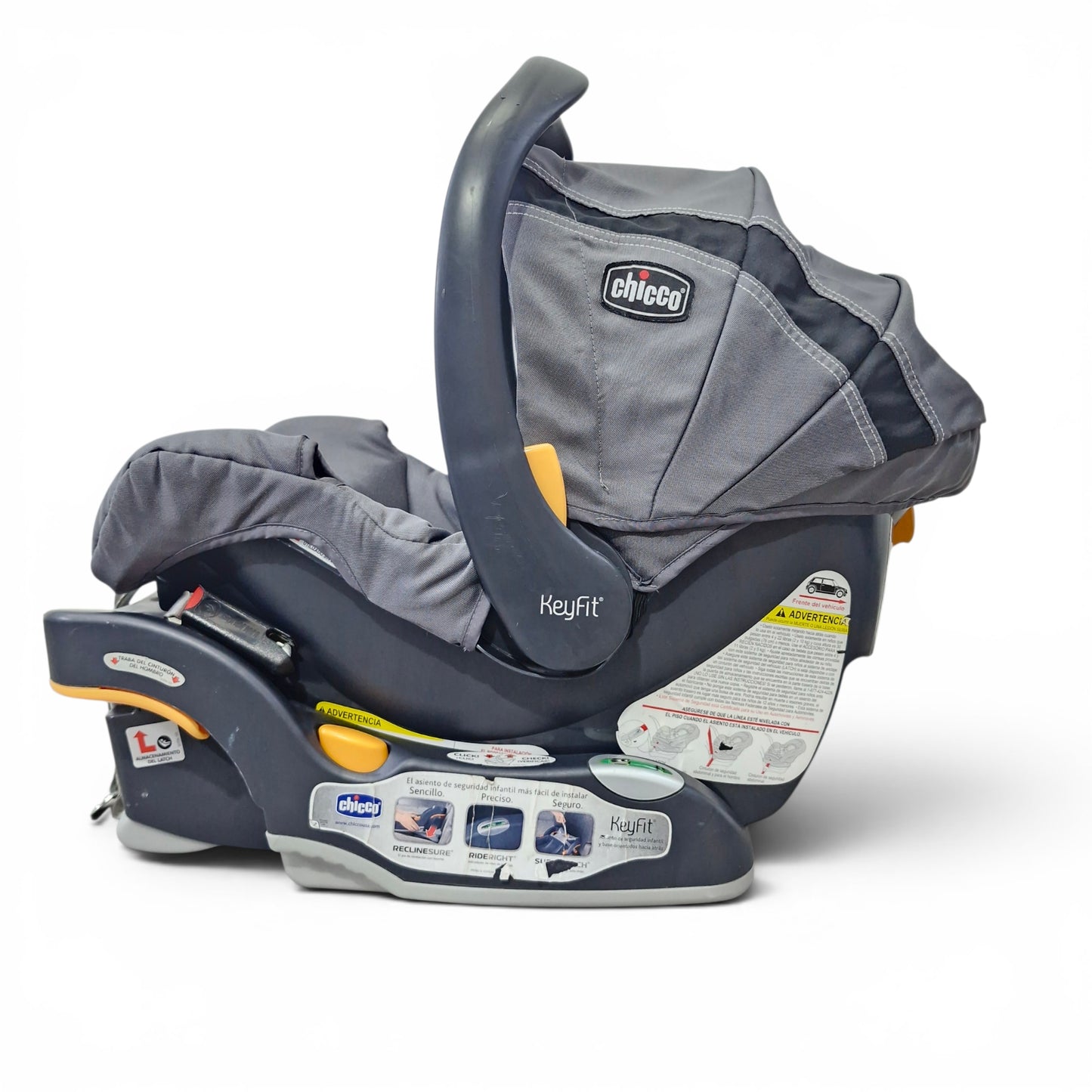 Coche Chicco Mini Bravo Sport Travel System Carbon Gris con Silla de Carro | Usado