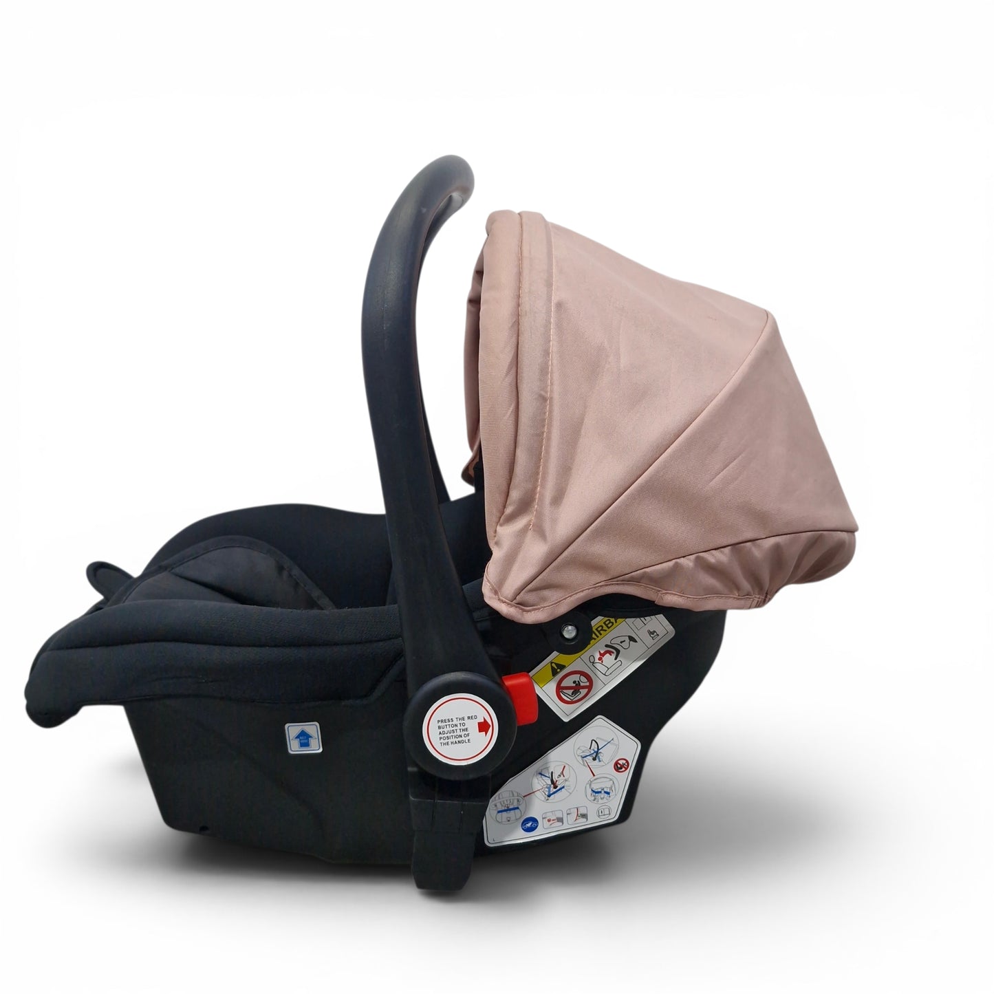 Silla de Carro Tipo Huevito Maxybaby Palo de Rosa — 0 a 13 kg | Usada