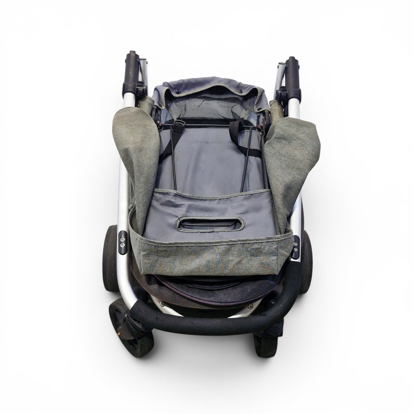 Coche Paseador Bium Born to Be Happy Gris — Con Capota y Bolsillo | Usado Estado Regular