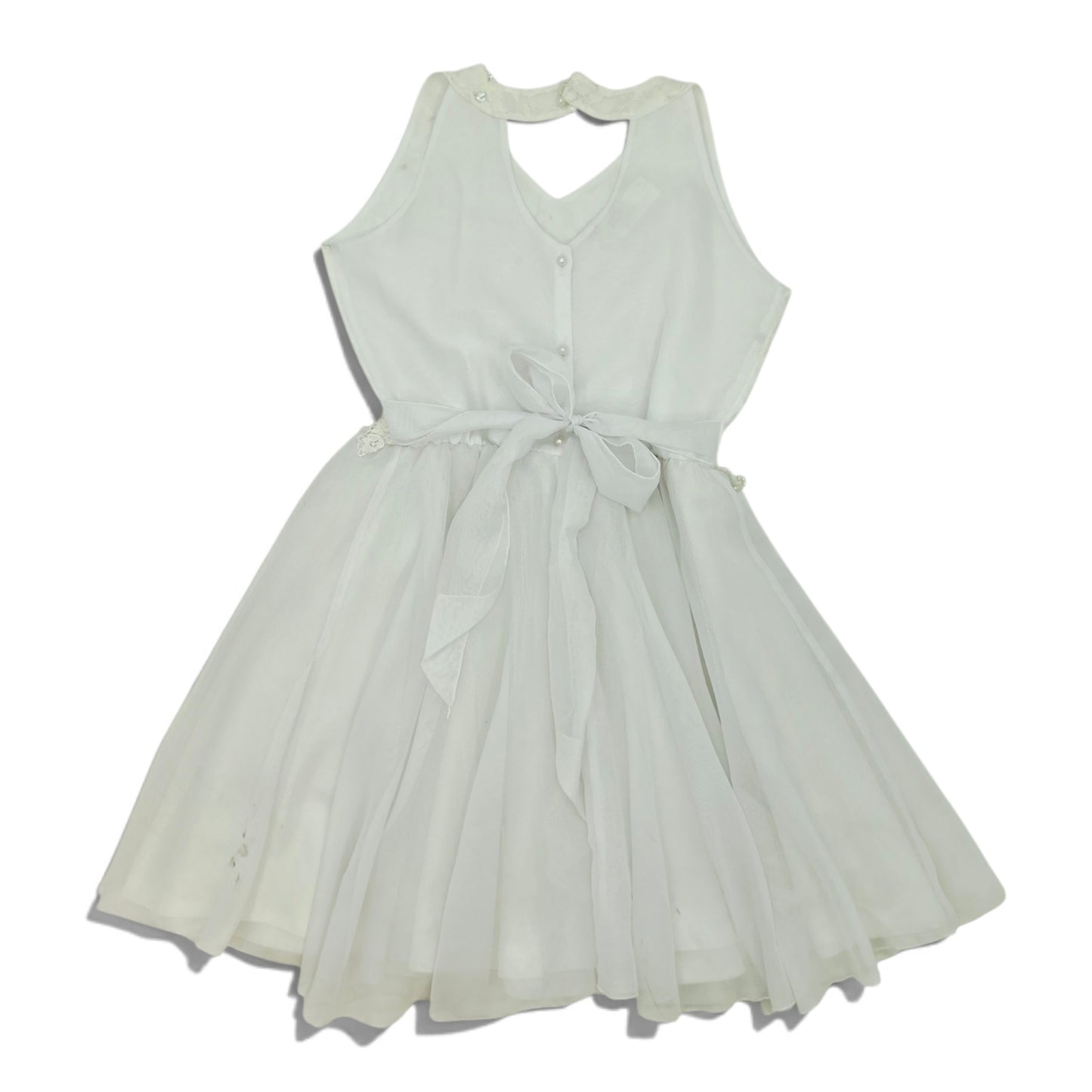 Vestido corto primera comunion — Talla Talla 8T | Usado