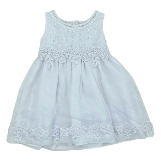 Vestido de bautizo sin mangas — Talla 6 a 12 meses | Usado