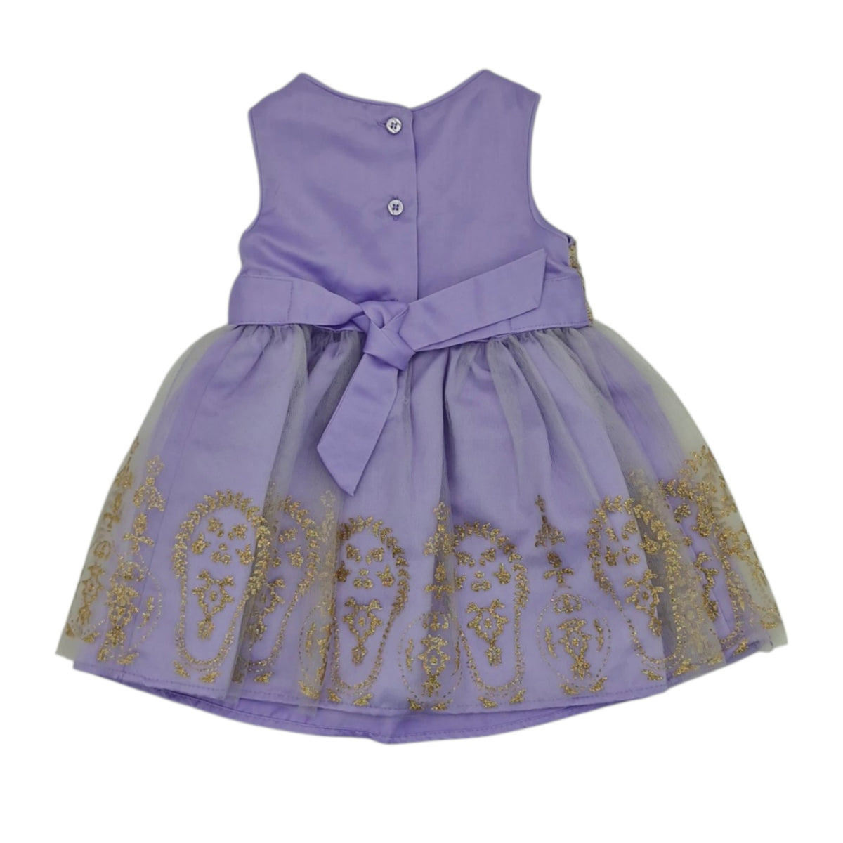 Vestido elegante sin mangas — Talla 6 a 12 meses | Usado