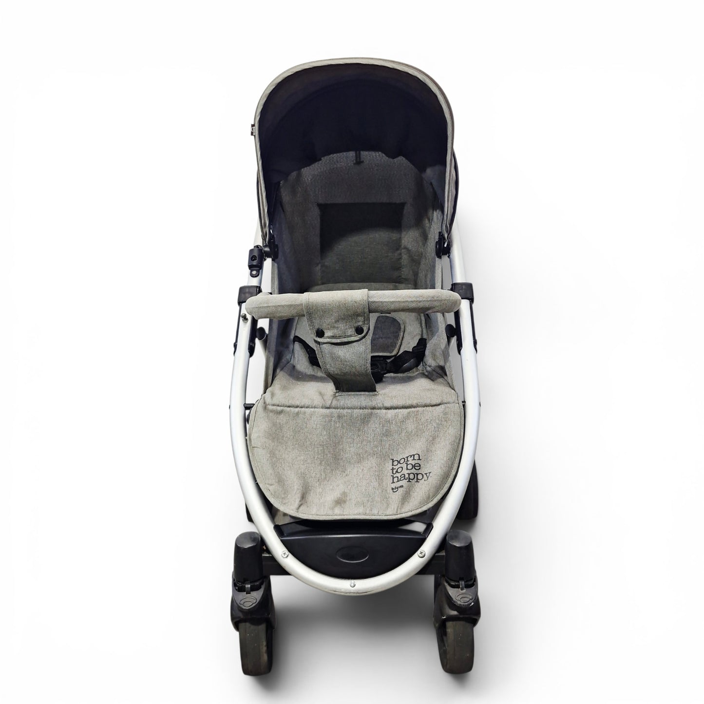 Coche Paseador Bium Born to Be Happy Gris — Con Capota y Bolsillo | Usado Estado Regular