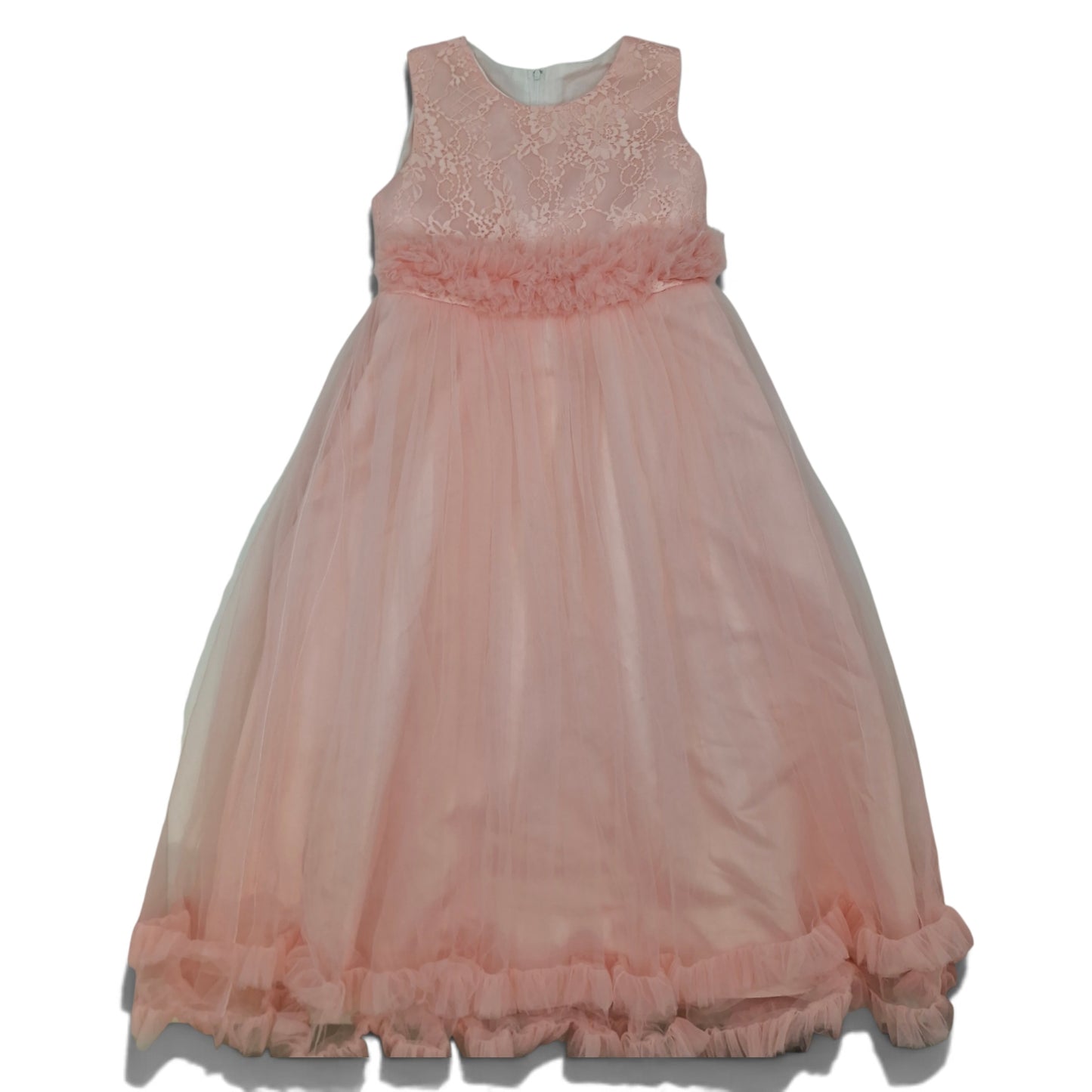 Vestido de Gala elegante  con tul — Talla Talla 9T | Usado